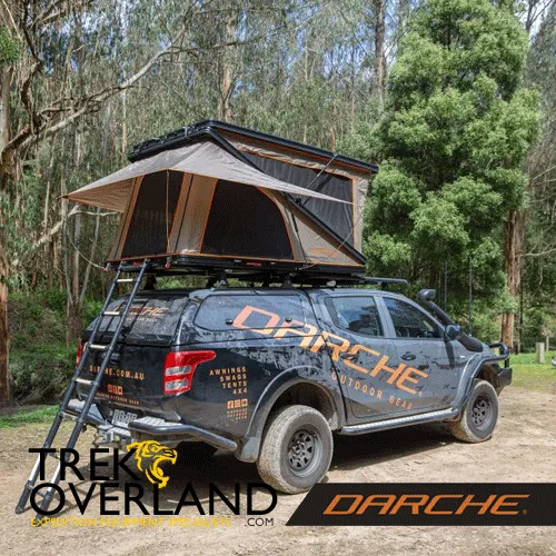 Ridgeback Highrize 1250 Hard Shell Roof Top Tent - Darche - T050801566